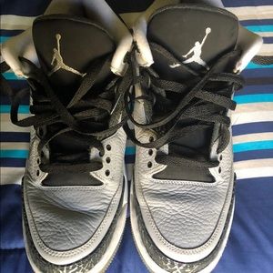‼️SOLD‼️Air Jordan Retro 3 Wolf Grey